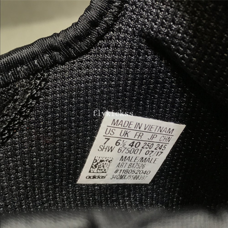 Thrasher X Adidas NMD Black Real Boost